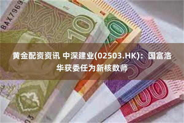 黄金配资资讯 中深建业(02503.HK)：国富浩华获委任为新核数师